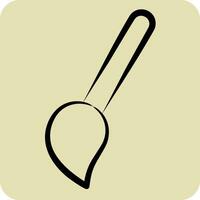 Icon Mop. related to Cleaning symbol. hand drawn style. simple design editable. simple illustration 1 vector