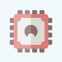 icono UPC. relacionado a computadora símbolo. plano estilo. sencillo diseño editable. sencillo ilustración vector