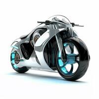 AI Generative futurism vehicle With a Copy space photo