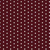 modern simple vector abstract seamlees white color polka dot pattern on dark red wine color background