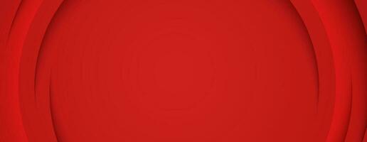 Abstract christmas background with curved lines on red background. Illustration horizontal template background banner. vector