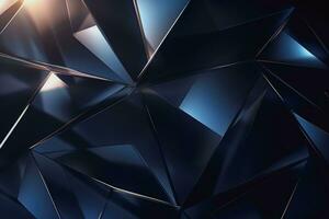 Abstract diamond texture background, Generative AI. photo