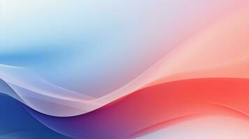 Abstract gradient colorful background, Generative AI. photo