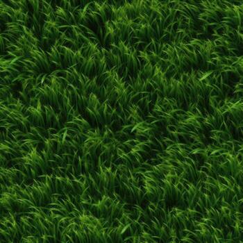 Grass seamless pattern texture background AI Generative photo