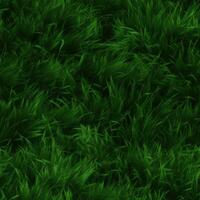 Grass seamless pattern texture background AI Generative photo