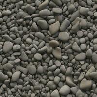 Stones seamless pattern texture background AI Generative photo