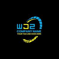 WJZ letter logo vector design, WJZ simple and modern logo. WJZ luxurious alphabet design