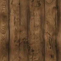 Seamless wood pattern texture background AI Generative photo