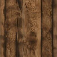 Seamless wood pattern texture background AI Generative photo