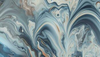 Liquid marble design painting background. Luxury abstract fluid art of alcohol ink technique. Generative AI photo