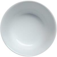 Top view of empty plate isolated on background. Dish cut out. AI generative. photo