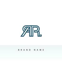 AR, RA Alphabet Letters Logo Monogram vector