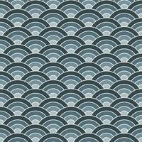 Grey shade Japanese wave pattern background. Japanese pattern vector. Waves background illustration. for clothing, wrapping paper, backdrop, background, gift card. vector