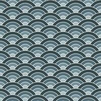 Grey shade Japanese wave pattern background. Japanese pattern vector. Waves background illustration. for clothing, wrapping paper, backdrop, background, gift card. vector