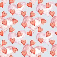 a pattern with hearts on it photo