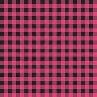 Pink and black buffalo plaid pattern with oblique line inside background. plaid pattern background. plaid background. Seamless pattern. for backdrop, decoration, gift wrapping, gingham tablecloth. vector