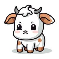 cow cute character isolated icon design. vector illustration eps10 graphic