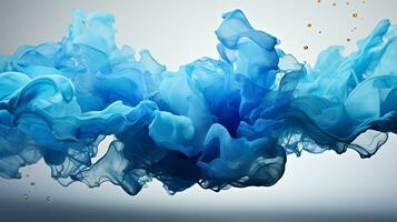 blue paint splash background photo