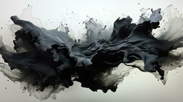 Black paint splash background photo