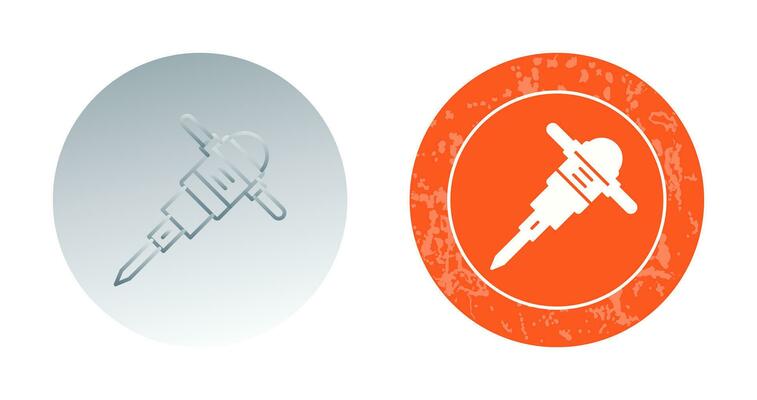 Drilling Machine Vector Icon