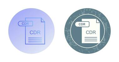 CDR Vector Icon