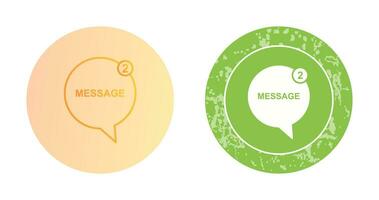 Message Bubbles Vector Icon