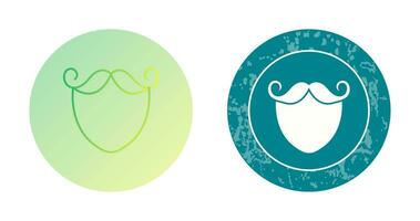 Beard and Moustache Vector Icon