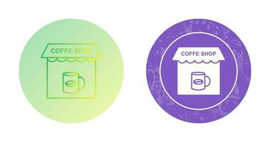 Coffee Shop Vector Icon