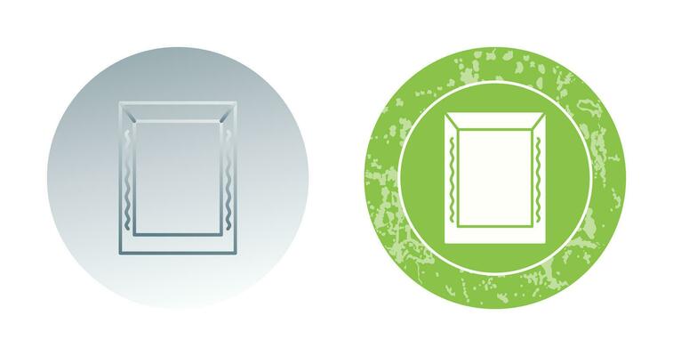 Unique Frame Vector Icon