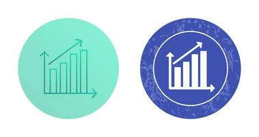 Rising Statistics Vector Icon