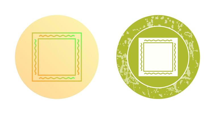 Unique Frame Vector Icon