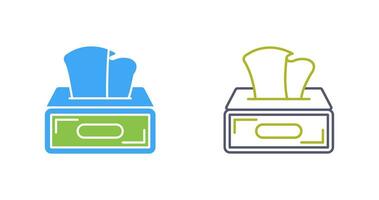 Tissue Box Vector Icon