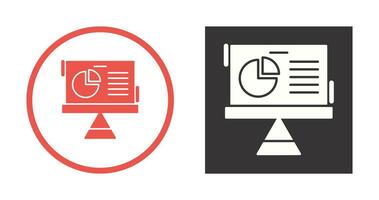 Pie Chart Vector Icon