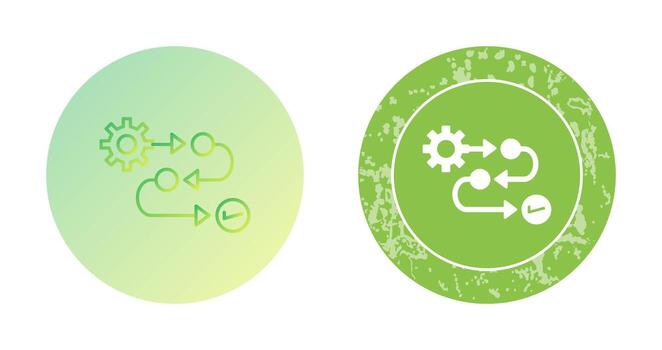 icono de vector de proceso