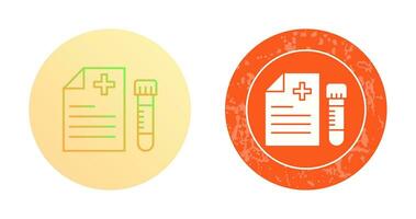 Blood Test Vector Icon