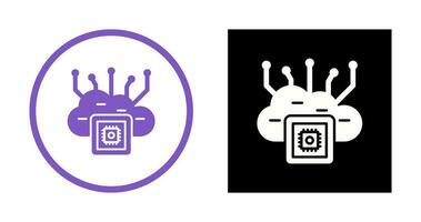 Cloud Computing Vector Icon