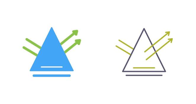 icono de vector de reflexión