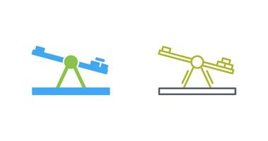 Seesaw Vector Icon