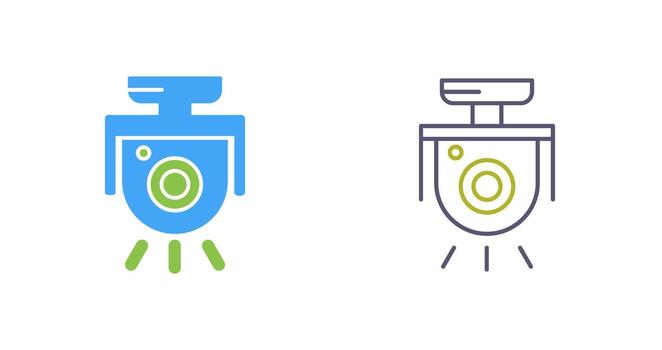 Security Camera Vector Icon