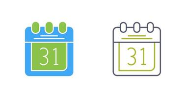 Calendar Vector Icon