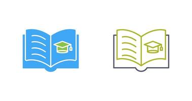 Open Book Vector Icon