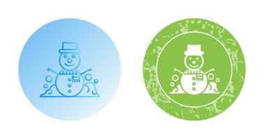 Snowman Vector Icon