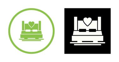 Double Bed Vector Icon