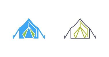 Tent Vector Icon