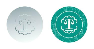 Justice Scale Vector Icon