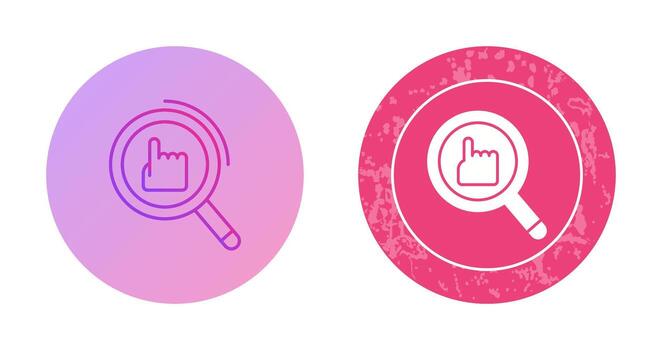 icono de vector de selección rápida