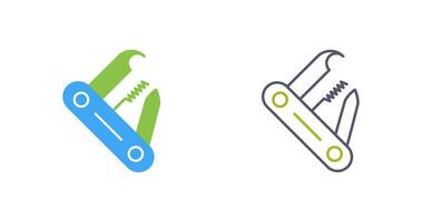 Swiss Army Knife Vector Icon