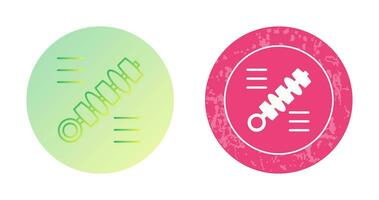 Skewer Vector Icon