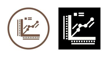 Graph Vector Icon