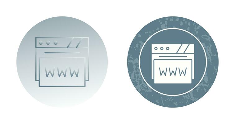 Web Browser Vector Icon
